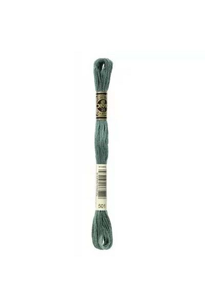 Dmc Muline Hand Embroidery Threads - 8 M - Color No 501
