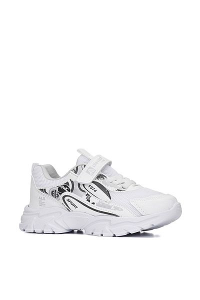 MAGIC SHOES حذاء رياضي أبيض للجنسين