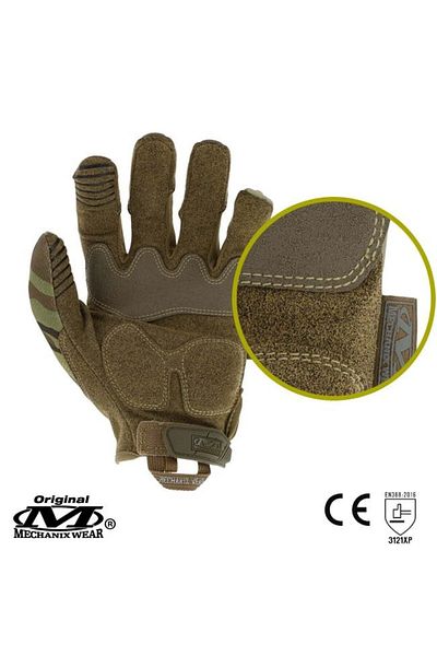 Mechanix Wear M Pact Multicam Proof Tactical Gloves V2 Khaki 2X-Large