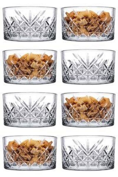 Paşabahçe Timeless Snack Bowl 8-pack34242