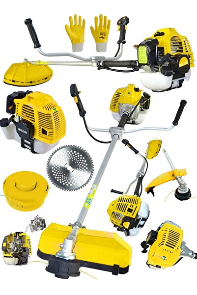 Graizer Alman Trex S6002 Yan Tipi Benzinli Motorlu Ot Çalı Tırpanı Çim Biçme ...