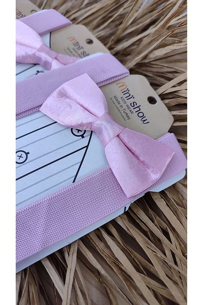Monkabox Pink Bow Tie Strap Set of 5 - Kids