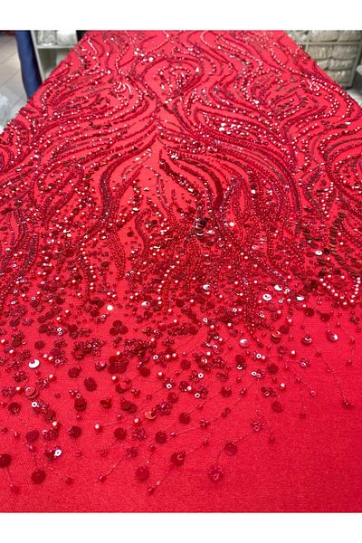 Metroteks Tekstil Lace Embroidered Wedding Dress Fabric - 7-23-03