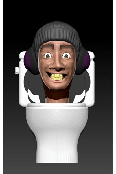 Genel Markalar Skibidi Toilet - Şibili Tuvalet Dj Tuvalet Animasyon 3d Figür/...