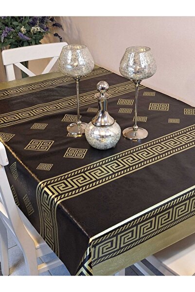 Başak Ev Tekstili Patterned FiberPvcOilcloth - Wipeable Table Cloth