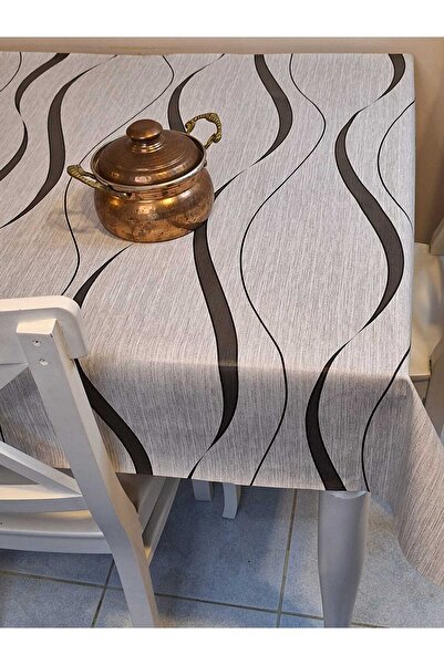 Başak Ev Tekstili Pânză uleioasă din PVC din fibre cu model - Față de masă ștergabilă