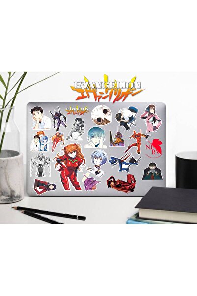 BENİMSER REKLAM Neon Genesis Evangelion - ملصق لاصق للهاتف والكمبيوتر المحمول...