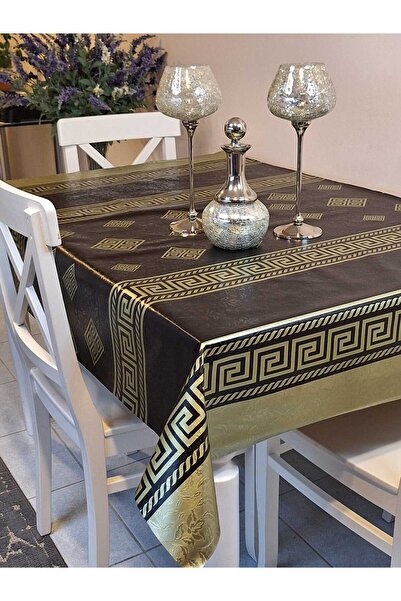 Başak Ev Tekstili Patterned FiberPvcOilcloth - Wipeable Table Cloth