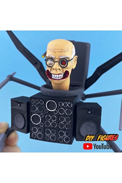 Genel Markalar Scıentıst Sakusbi Toılet Fıgurıne Şibili Tuvalet Bilim Adamı F...