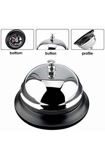 lawrenceshop Otel Resepsiyon Zili Cafe Zil Oyun Kafe Restaurant Hotel Dekoratif Masa Üstü Acil Durum İkaz Çanı