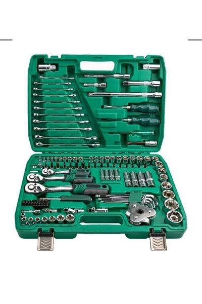 TEKNO newprotech Professional 121 piese Set priză 1/2-1/4-3/8