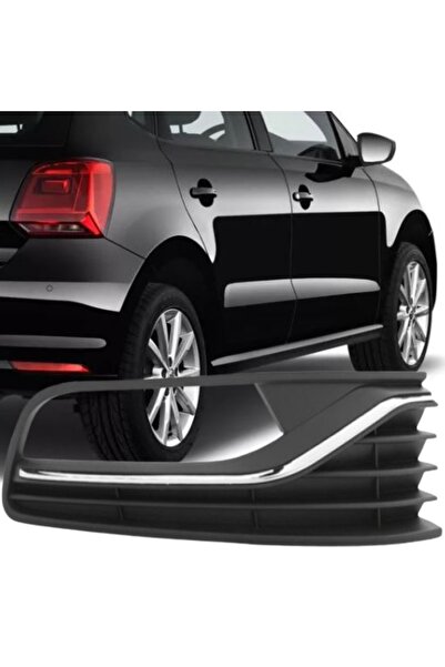 VOLKSPAR POLO 2014-2017 MODEL ARASI UYUMLU SAĞ YOLCU TARAFI KROMLU ÖN TAMPON SİS IZGARA ÇERÇEVE