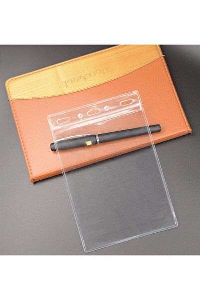 Gempo 5 штук 15x11 см прозорий паспортний чохол із замком, водонепроникний органайзер для карток