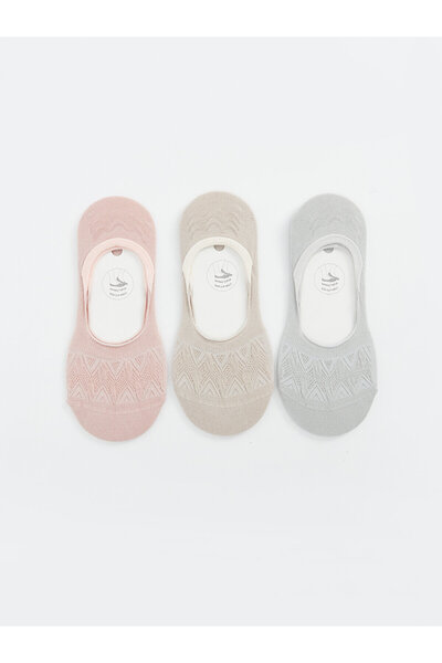 LC Waikiki LCW 3 csomagos női balerina zokni - saját tervezésű