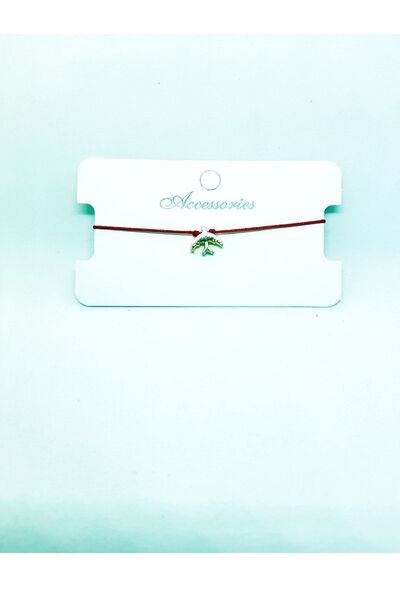 Kusakli Back Adjustable Rope Bracelet with Bird Figure