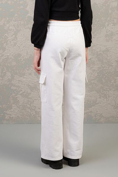 DMB BOYS & GIRLS Girl's Cotton Gabardine Cargo Pants