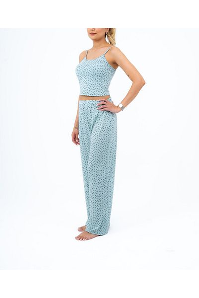bella bonita Set pijama cu bretele detaliate KALP-2