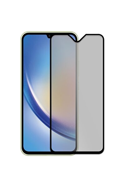 Fibaks Samsung Galaxy A34 Uyumlu Mat Seramik Ekran Koruyucu Parmak İzi Bırakmaz Nano Cam Koruma