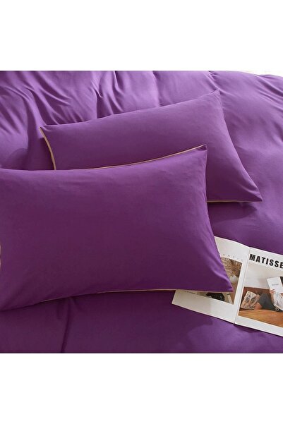 EVYA 100% Organic 160X200 cm Duvet Cover Set Soft Double Sided