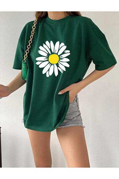 oneagılyazı تي شيرت مطبوع كبير الحجم من PAPATYA