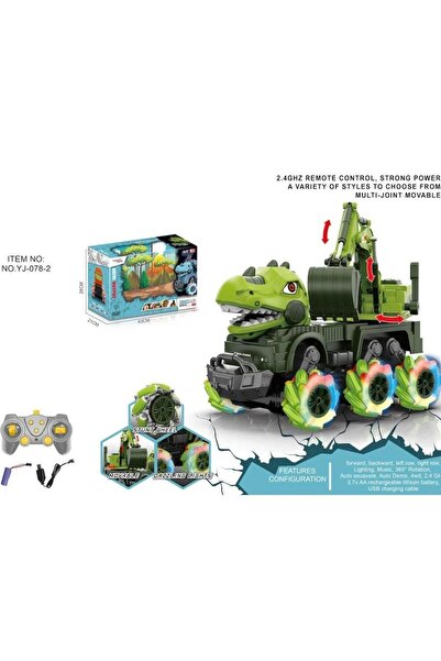 Vardem Uzaktan Kumandalı Şarjlı Işıklı-sesli Dinozor Kazıcı