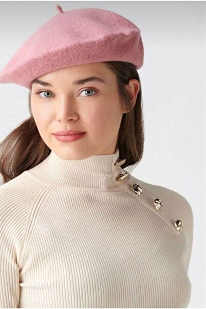 AYGÜN Fransız Ressam Keçe Bere Pembe