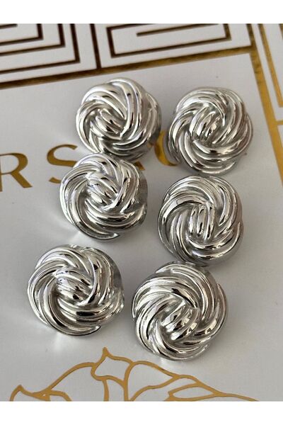 ODDA TASARIM ATÖLYESİ Σακάκι Blazer και παλτό με λεπτομέρεια σχοινί ασημί κουμπί 2,3 cm