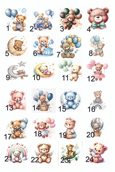 PLASTANKA 25 Adet Hoşgeldin Çikolatası Yenidoğan Bebek Çikolatası 25 Adet