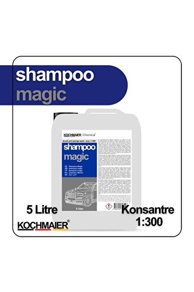 Kochmaier Şampuan Magic Oto Araç Cilalı Kostiksiz Ph Nötr Şampuan Kopüklü Kon...