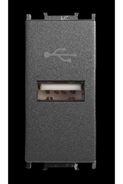 PANASONIC Viko وحدات موصل USB مدخن أسفل + غطاء 1 متر - Wvtt14194dg-tr