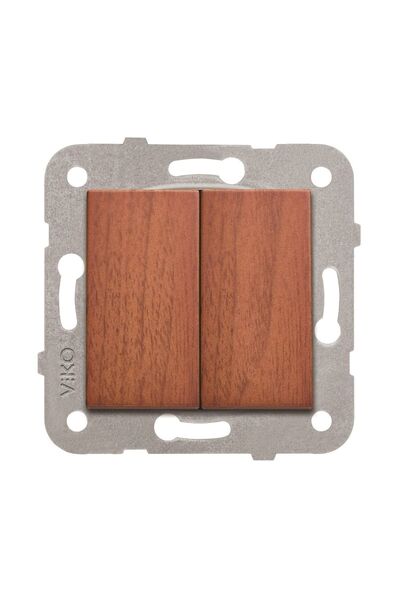 VİKO Artline Novella Kiraz Ikili Anahtar Komütatör Çerçevesiz 92615002