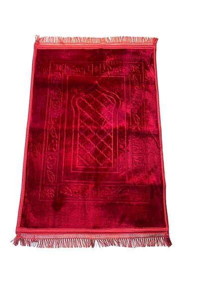 Guloglu Home Soft Velvet Plush Prayer Rug 80x120 Cm