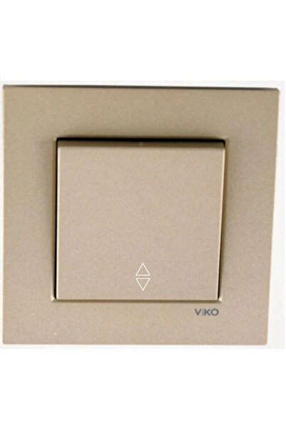 VİKO Viko Artline Novella Bronz Vavian Anahtar ÇERÇEVELİ