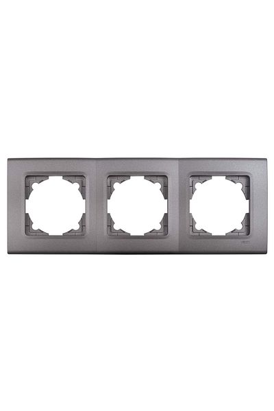 VİKO Linnera Life Granite Gray Triple Frame -90482003