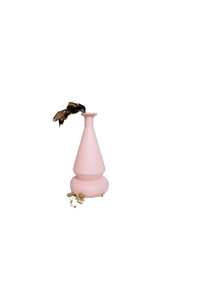 Livava Vază din ceramică roz - 27x14