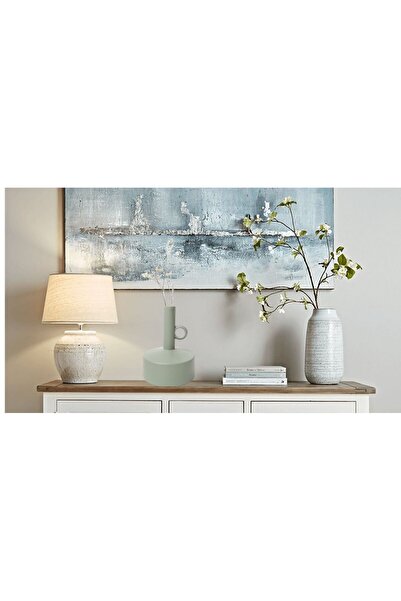 Livava Πράσινο Κεραμικό Βάζο - 21Χ12