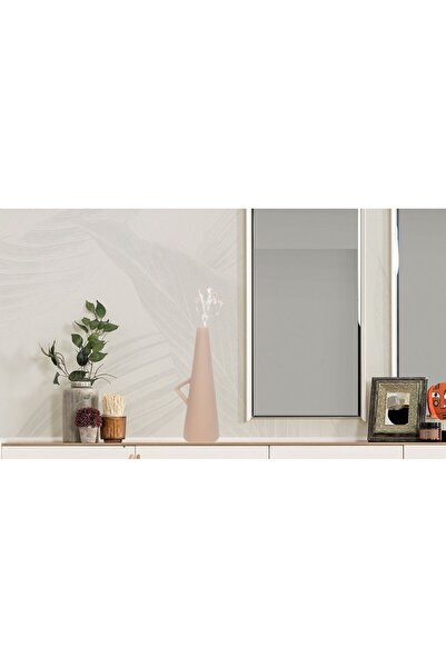 Livava Vază din ceramică Kharmen - gri, 27x13