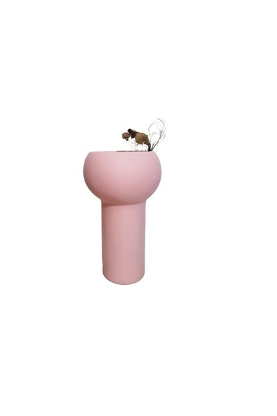 Livava Ροζ Κεραμικό Βάζο - 25x14