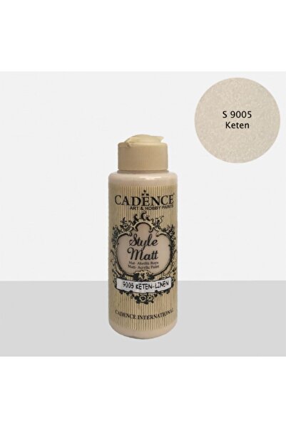 Cadence S9005 Keten Mat Akrilik Boya