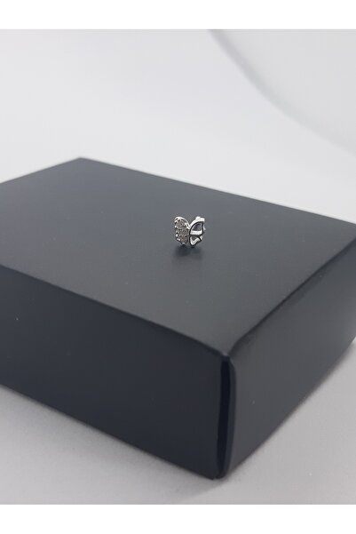Set 925 Ayar Gümüş Zirkon Taşlı ''Kelebek'' Hızma ( 4 mm x 4 mm )