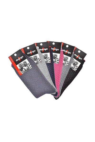 Design Socks Γυναικείες πετσέτες με σχέδια (6 ζευγάρια) - Κάλτσες με σχέδια