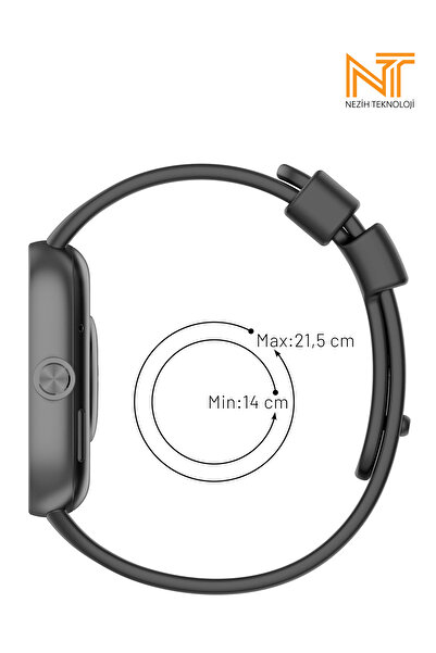 Nezih Case Xiaomi Redmi Watch 4 / 5 Xiaomi Mi Band 8 Pro Uyumlu Premium A Kalite Silikon Kordon