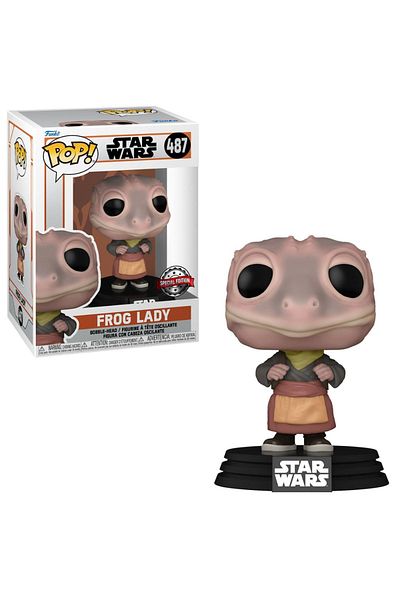 Funko شخصية البوب حرب النجوم مندالوريان الضفدع سيدة طبعة خاصة