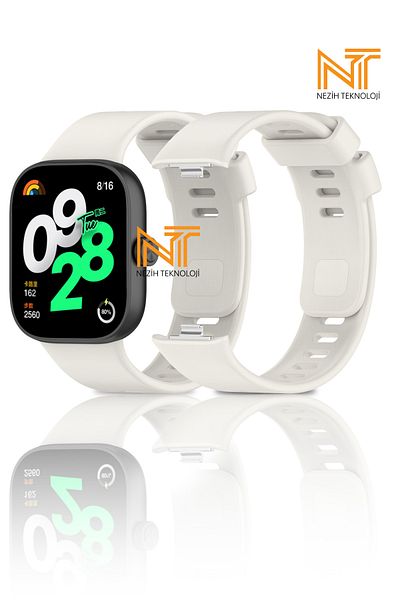Nezih Case ساعة Xiaomi Redmi Watch 4 / 5 Xiaomi Mi Band 8 Pro المتوافقة مع حزام سيليكون عالي الجودة