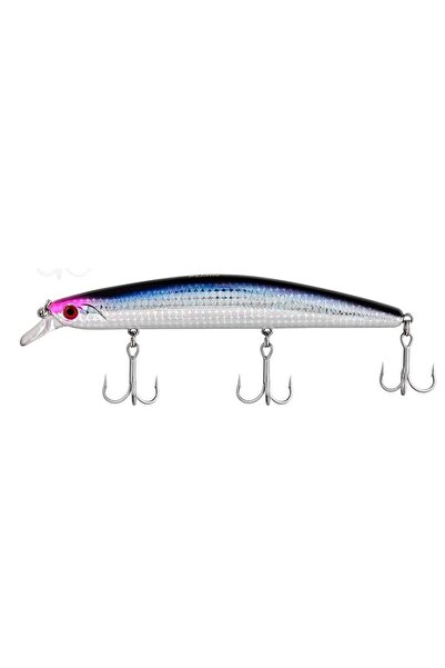 Fujin Z-Bass Minnow 125F 21gr Maket Balık - 203 Black Back GB