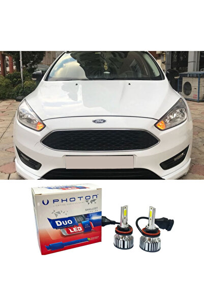 Photon Ford Focus 3.5 Led Xenon Kısa Far Ampulü H7 Duo Yeni Seri Beyaz 2015-2018 Uyumlu