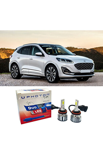 Photon Ford Kuga 3 Led Xenon Uyumlu Kısa Far Ampulü H7 Duo Yeni Seri Beyaz 2020+