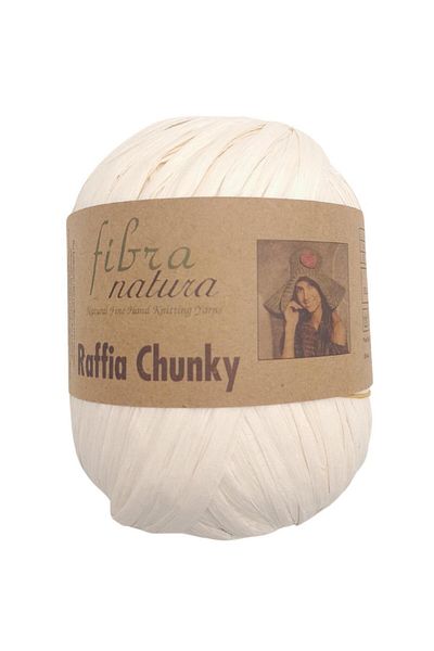 Himalaya Himalayan Raffia Fibra Natura Raffia Chunky 114-02 - Angel Bag Accessory