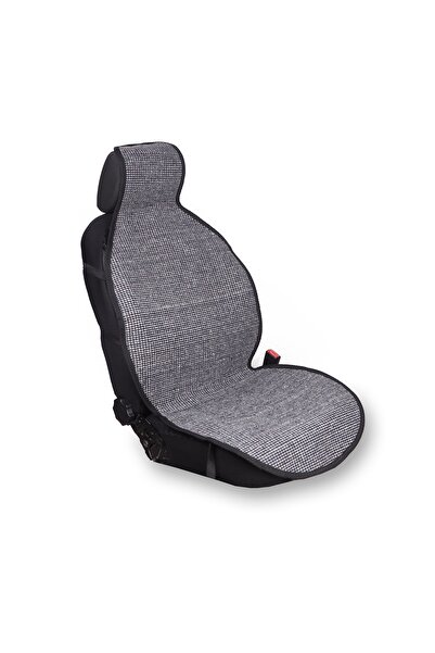 Automix Wimbledon Pamuklu Terletmez Koltuk Örtüsü / Ön Arka Set Siyah-Füme