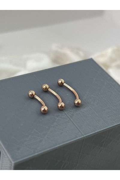 Karınca Piercing Eyebrow Piercing - Smiley Orbital Septum, Tragus Rook Conch and Frowny Daith - Surgical Steel